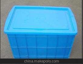 【現(xiàn)貨供應塑料箱 有蓋物流箱 610# 周轉(zhuǎn)箱】價格,廠家,圖片,其他橡膠制品,溫嶺市中濤塑料制品廠-